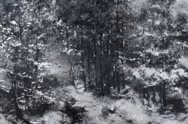 Landscape, 2010, acrylic on canvas 340 x 220 cm